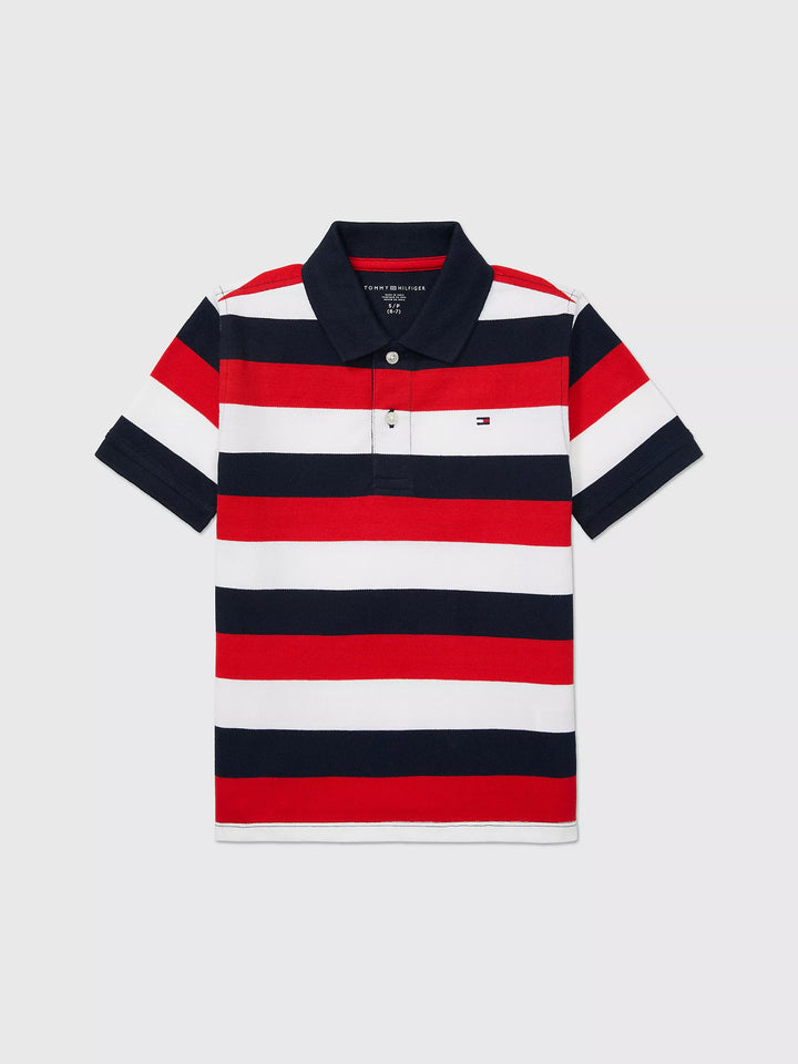 Tommy Hilfiger Kids' Block Stripe Polo