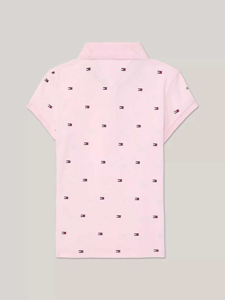 Tommy Hilfiger Kids' Flag Print Polo