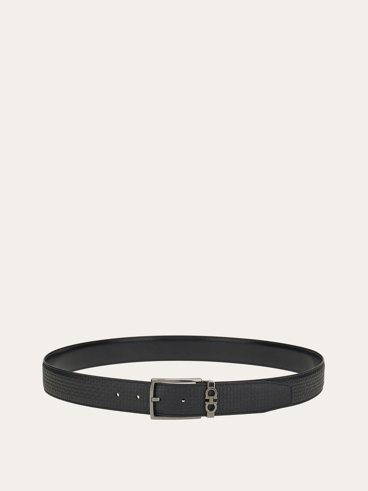 Ferragamo Reversible and adjustable Gancini belt