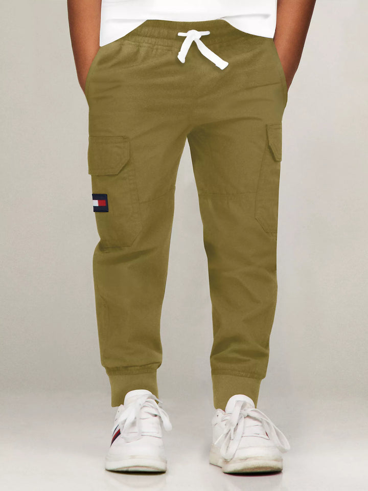 Tommy Hilfiger Kids' Stretch Cargo Jogger Pant