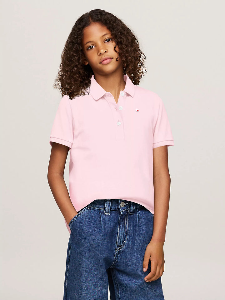 Tommy Hilfiger Kids' Solid Stretch Polo