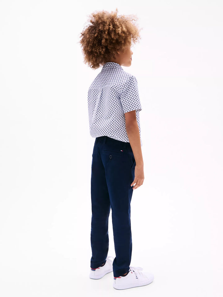 Tommy Hilfiger Kids' Solid Stretch Chino