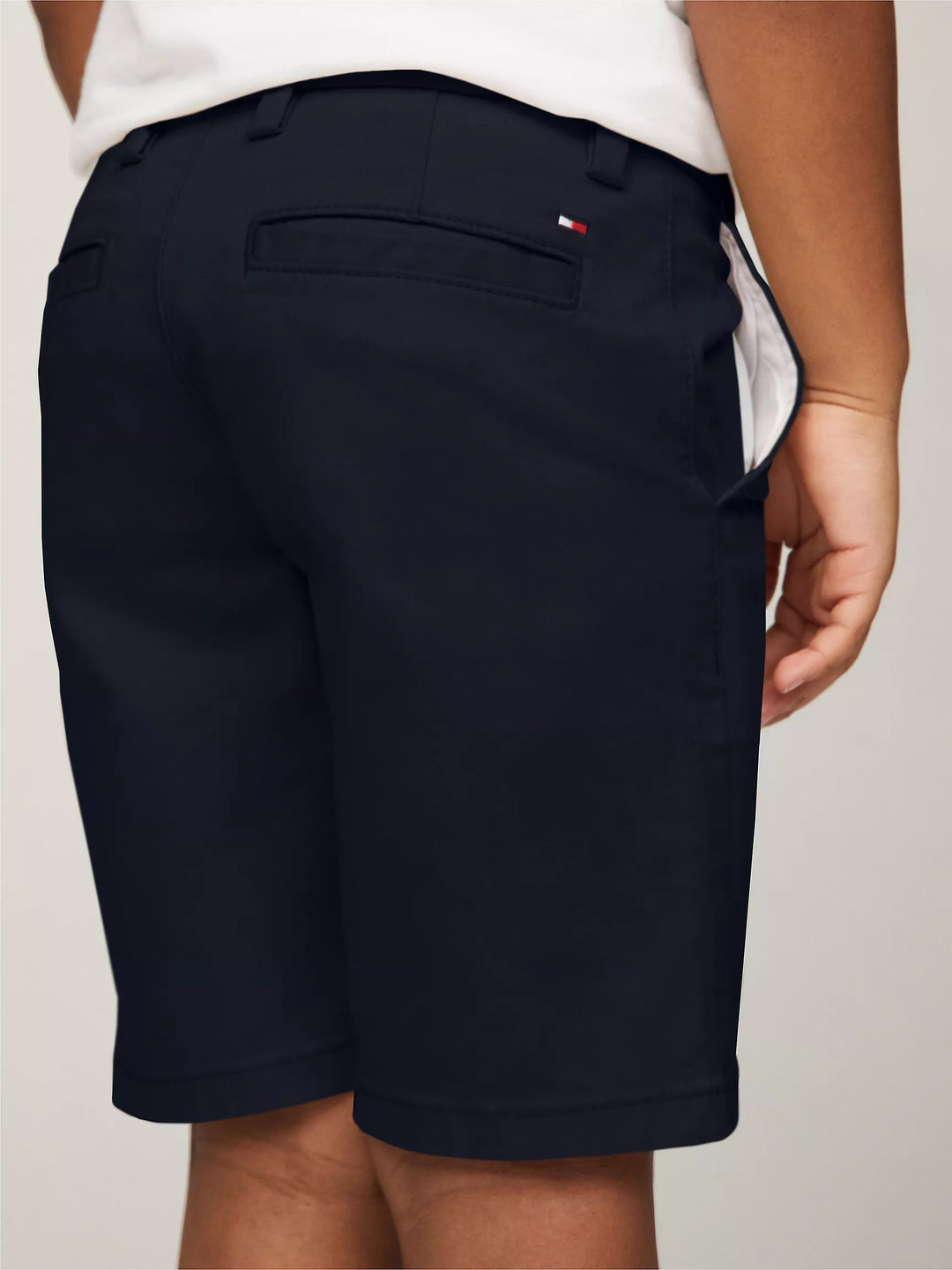 Tommy Hilfiger Kids' Solid Stretch Chino Short