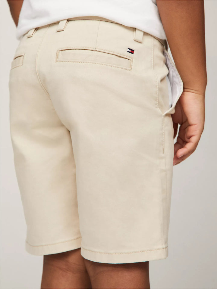 Tommy Hilfiger Kids' Solid Stretch Chino Short