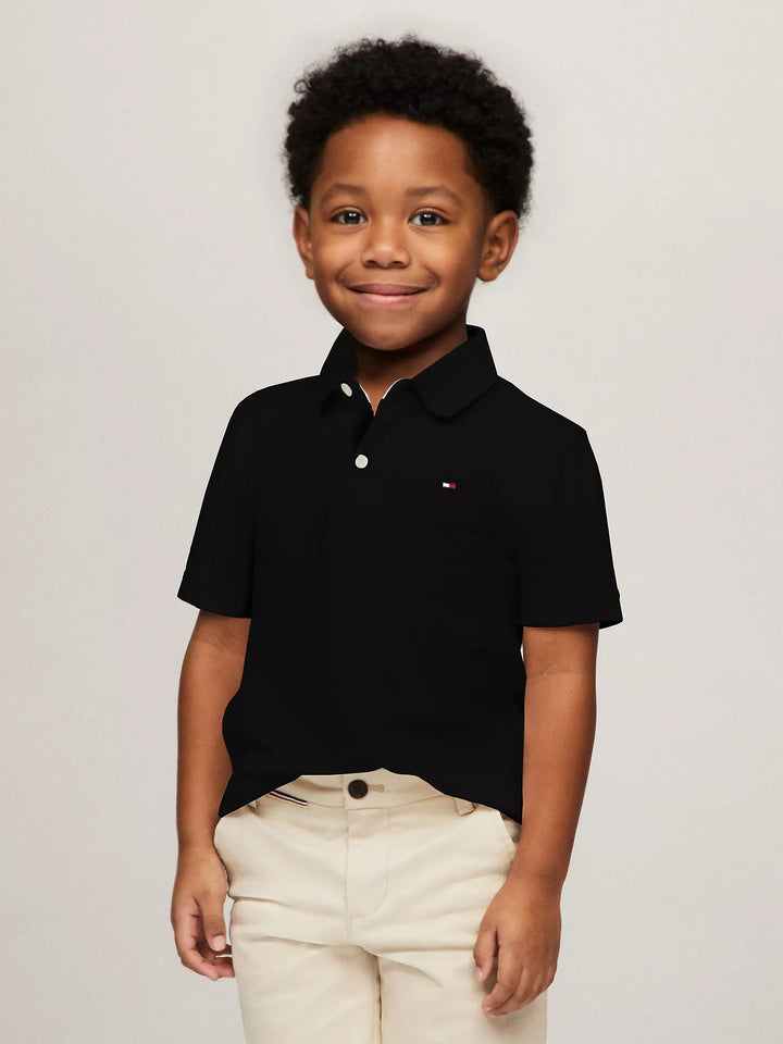 Tommy Hilfiger Kids' Solid Stretch Polo