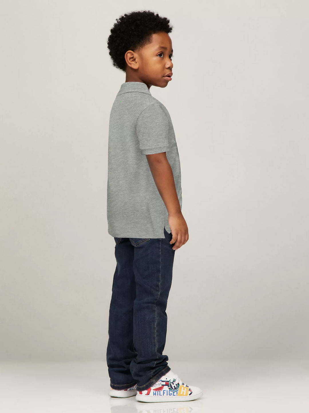 Tommy Hilfiger Kids' Solid Stretch Polo