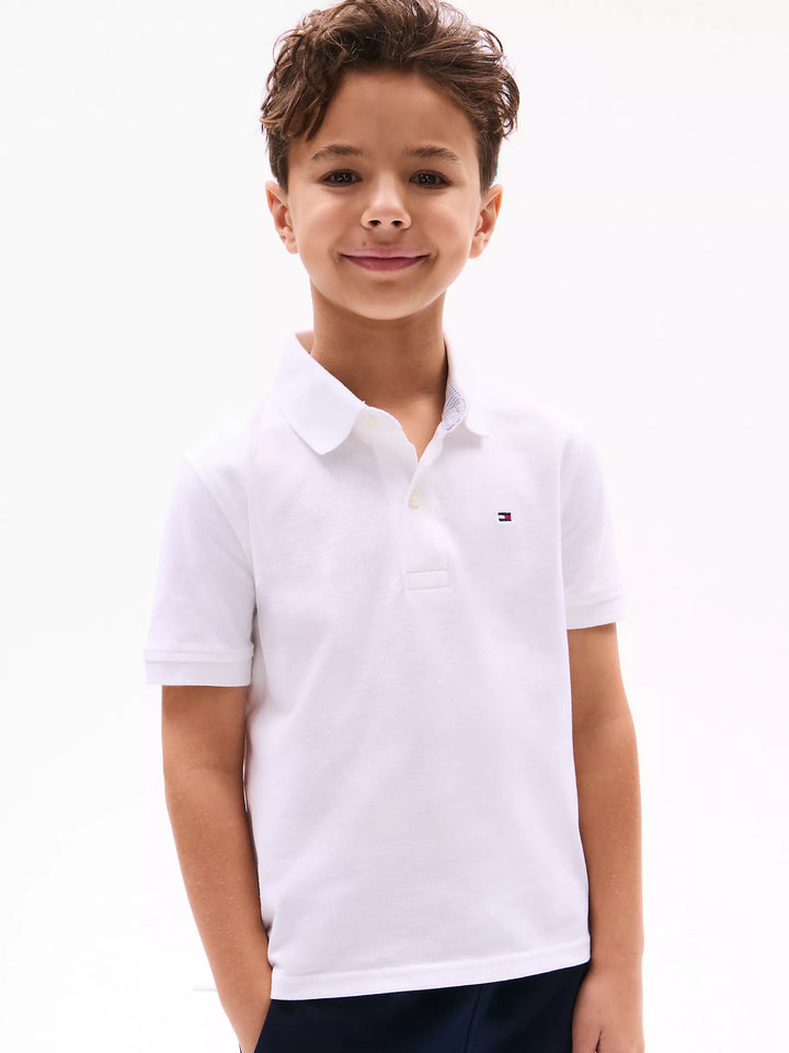 Tommy Hilfiger Kids' Solid Stretch Polo