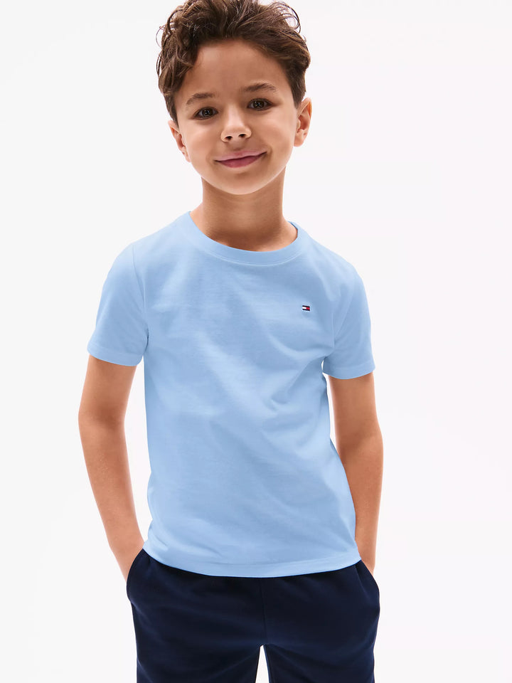 Tommy Hilfiger Kids' Solid Crewneck T-Shirt