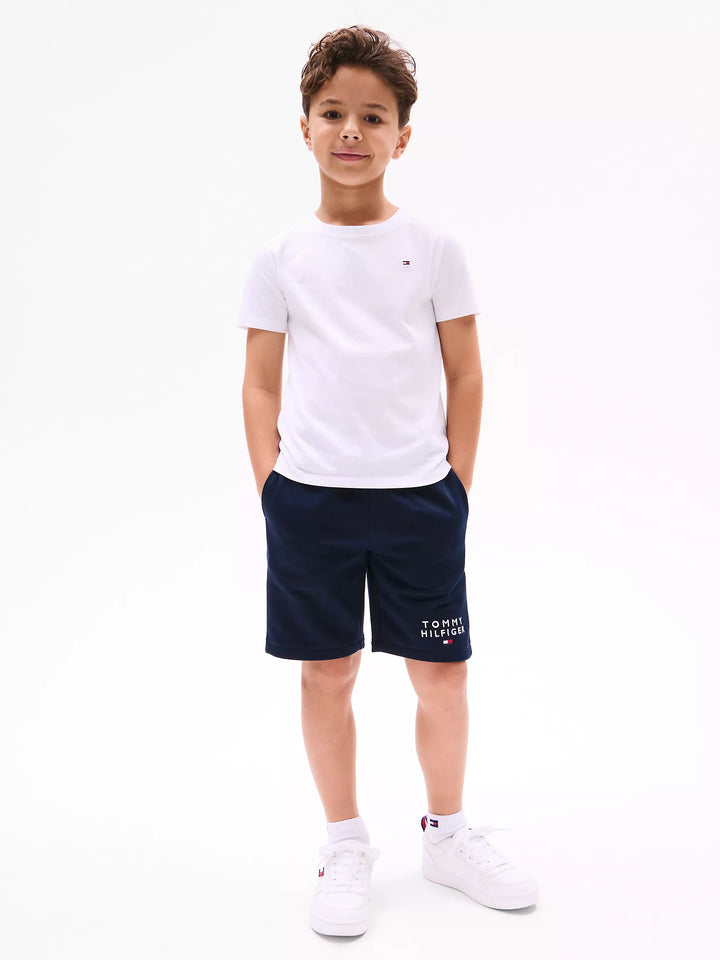 Tommy Hilfiger Kids' Solid Crewneck T-Shirt