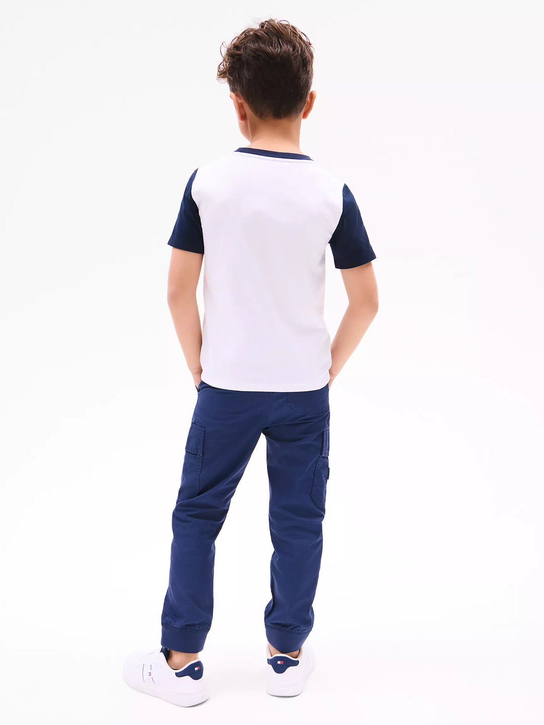 Tommy Hilfiger Kids' Colorblock Flag Stripe T-Shirt