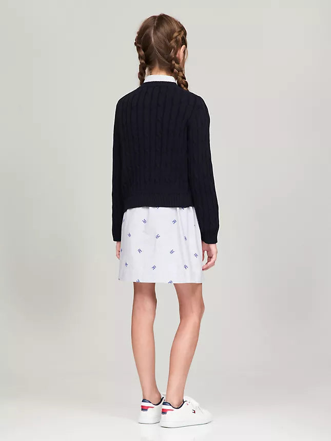 Tommy Hilfiger Kids' Cable Knit Cardigan