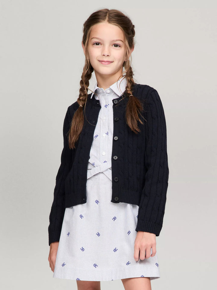 Tommy Hilfiger Kids' Cable Knit Cardigan
