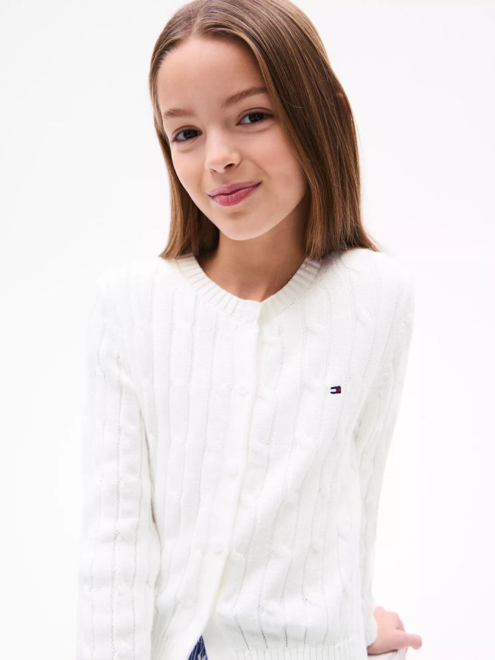 Tommy Hilfiger Kids' Cable Knit Cardigan