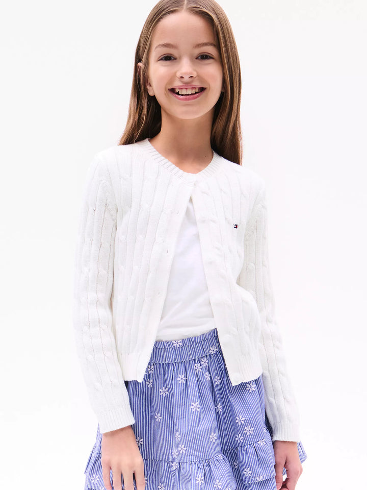 Tommy Hilfiger Kids' Cable Knit Cardigan