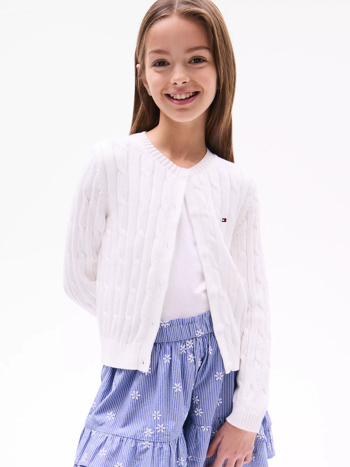 Tommy Hilfiger Kids' Cable Knit Cardigan