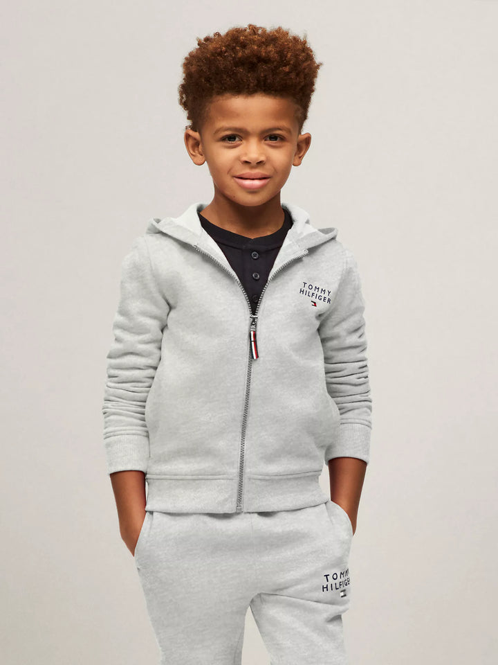 Tommy Hilfiger Kids' Hilfiger Logo Zip Hoodie