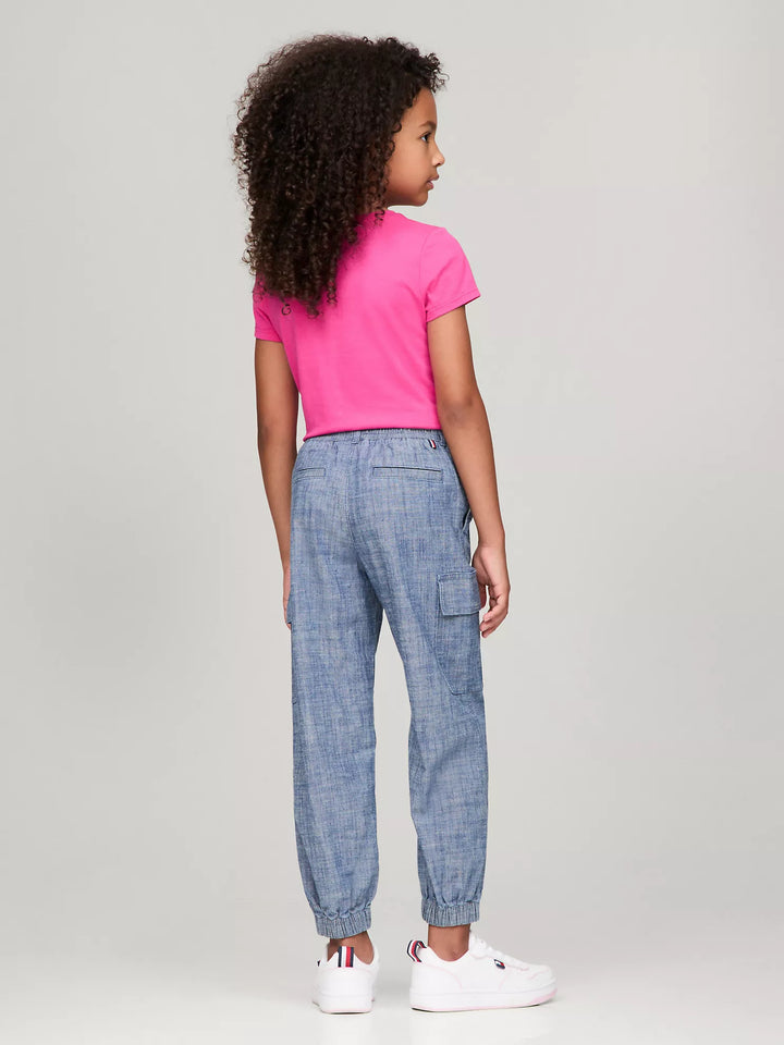 Tommy Hilfiger Kids' Stretch Chino Cargo Jogger