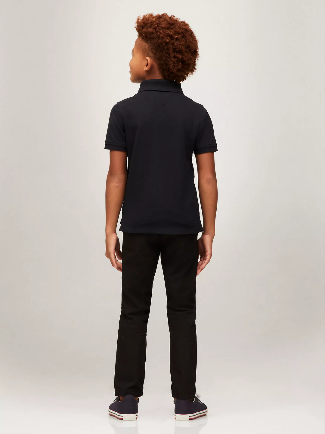 Tommy Hilfiger Kids' Short-Sleeve Flag Stripe Polo