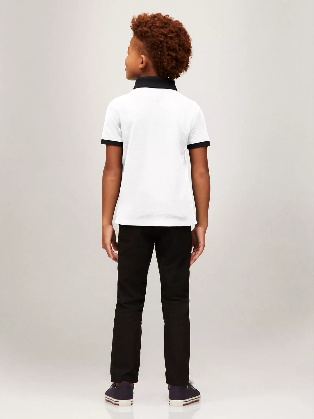 Tommy Hilfiger Kids' Short-Sleeve Flag Stripe Polo