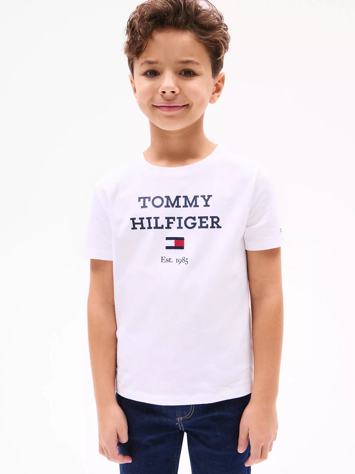 Tommy Hilfiger Kids' Hilfiger Logo T-Shirt