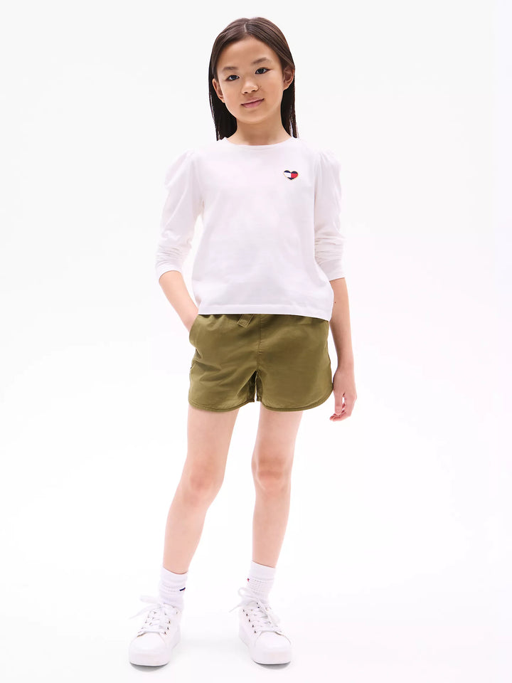 Tommy Hilfiger Kids' Puff-Shoulder T-Shirt