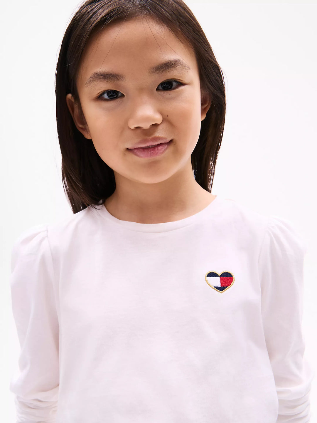 Tommy Hilfiger Kids' Puff-Shoulder T-Shirt