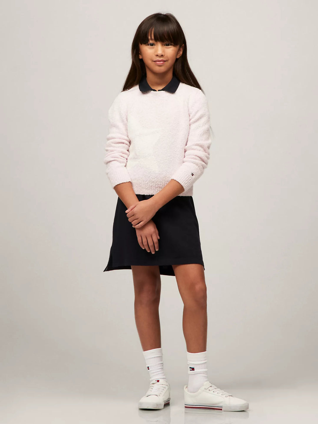 Tommy Hilfiger Kids' Star Logo Graphic Crewneck Sweater