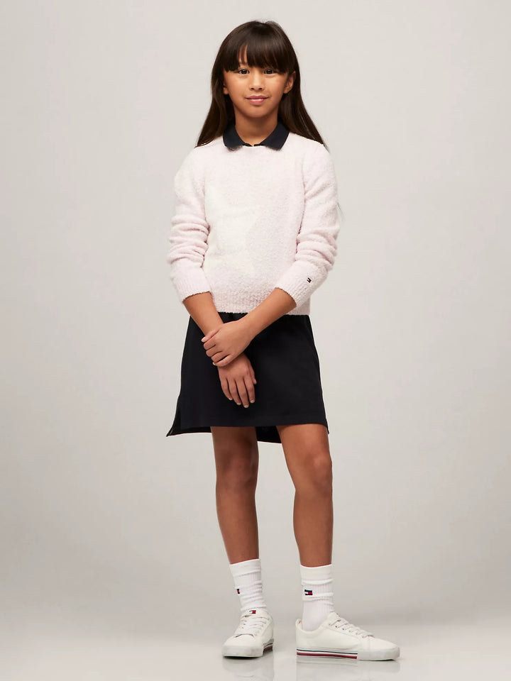 Tommy Hilfiger Kids' Star Logo Graphic Crewneck Sweater