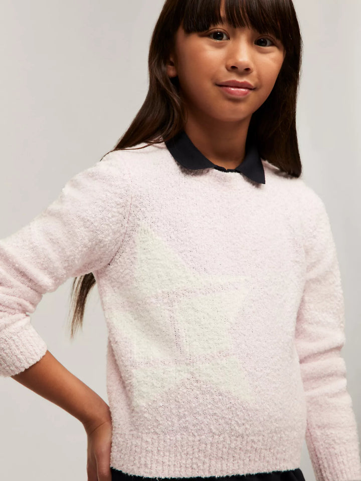 Tommy Hilfiger Kids' Star Logo Graphic Crewneck Sweater