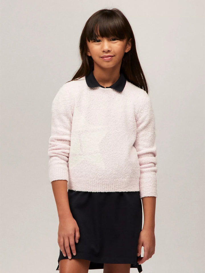 Tommy Hilfiger Kids' Star Logo Graphic Crewneck Sweater