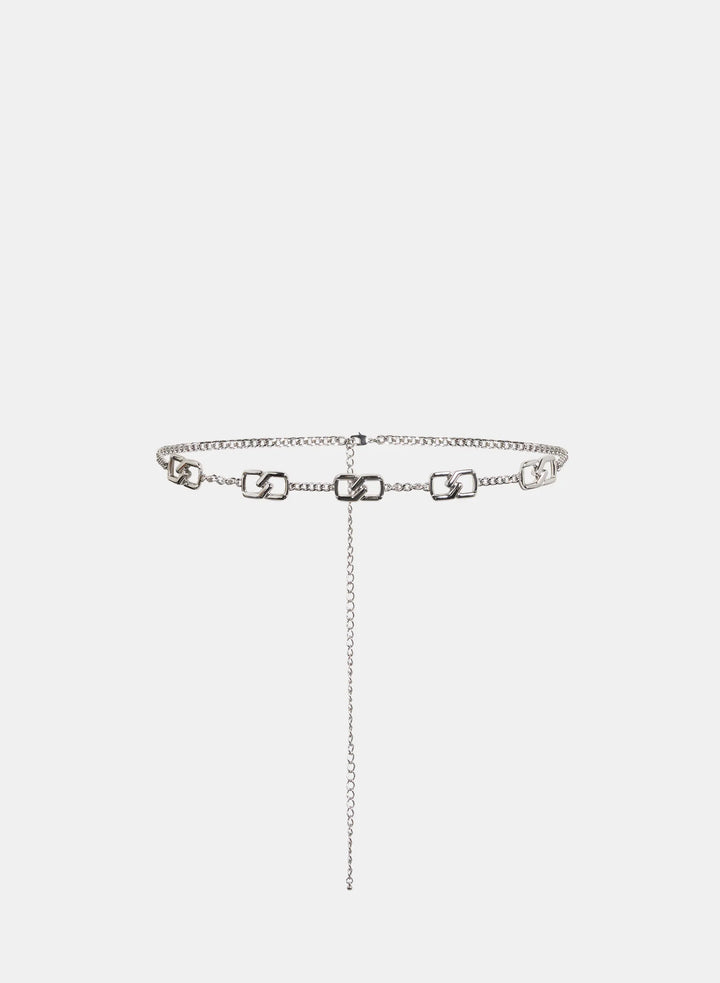 Laura Rectangular Link Chain Belt