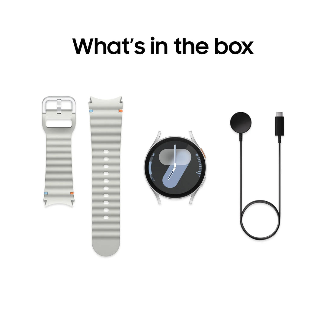 Samsung Galaxy Watch7 44mm Smart Watch, Aluminum, Bluetooth, Silver