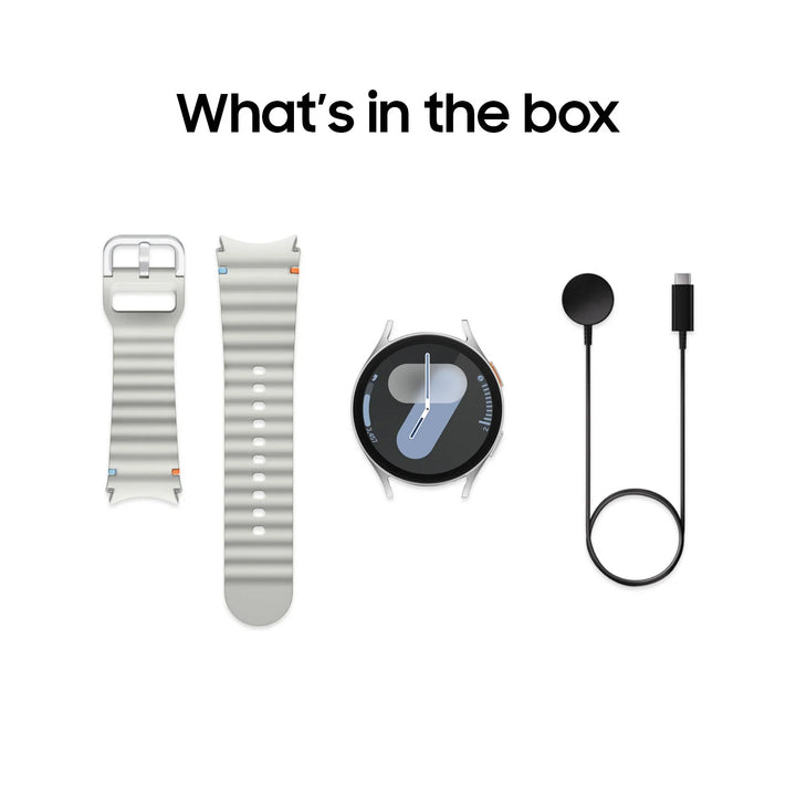 Samsung Galaxy Watch7 44mm Smart Watch, Aluminum, Bluetooth, Silver