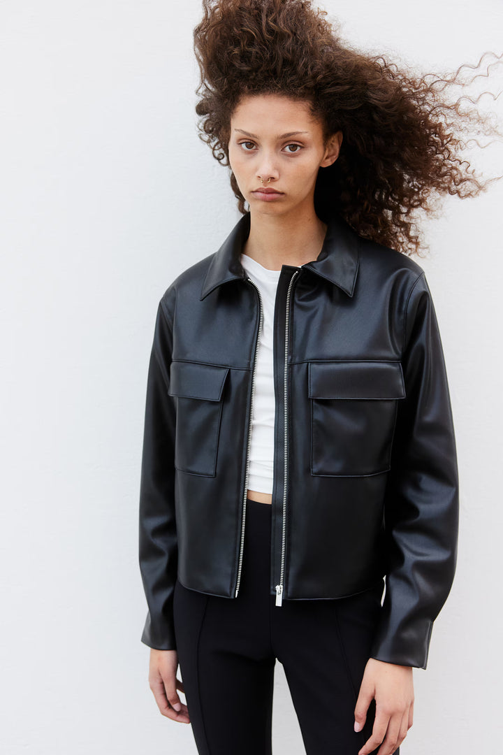 H&M Coated Jacket