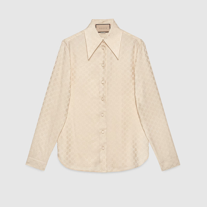 Gucci GG SILK CREPE SHIRT