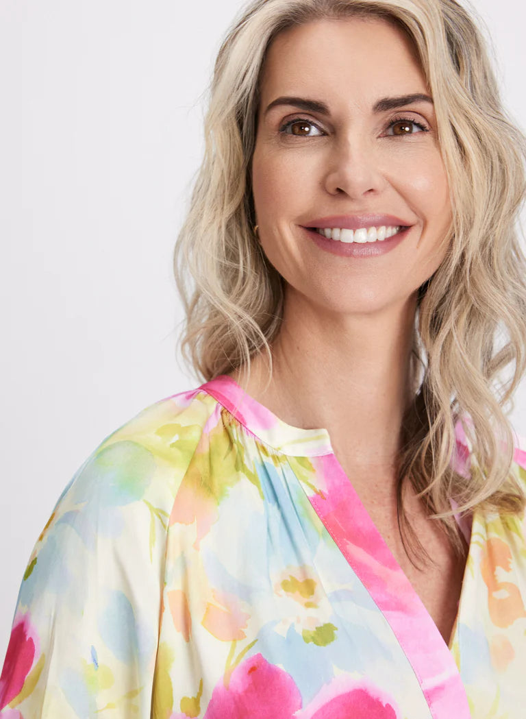 LAURA Floral Print Blouse
