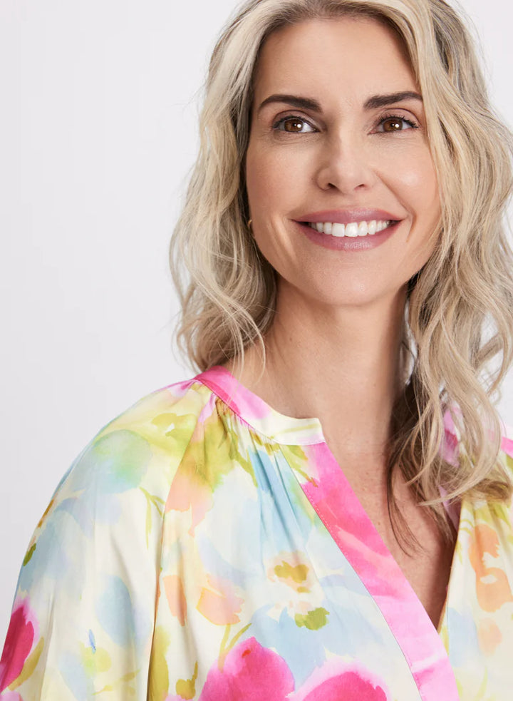 LAURA Floral Print Blouse