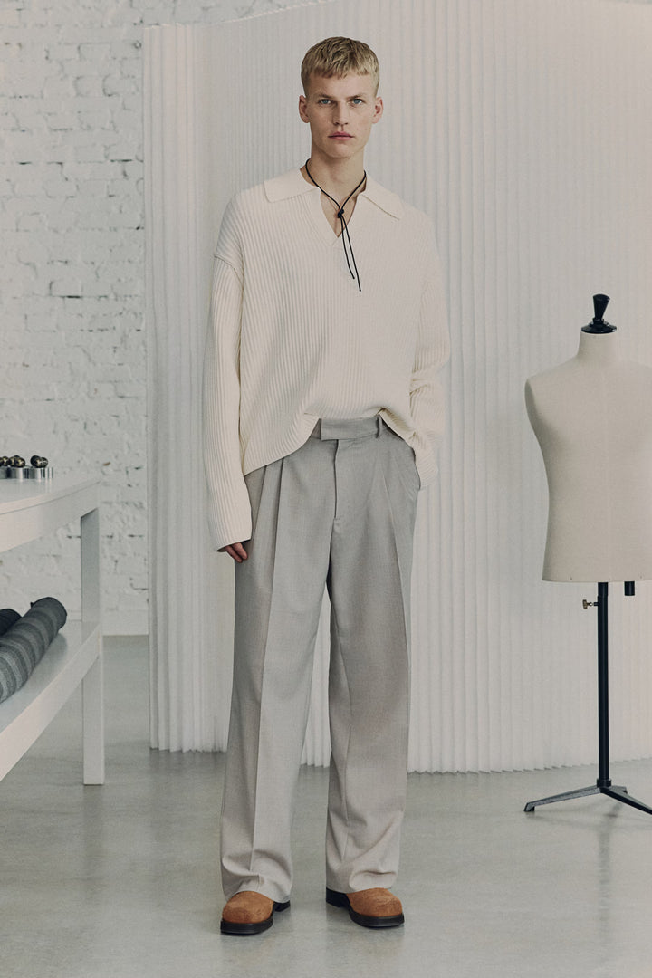 H&M Wool-Blend Suit Pants