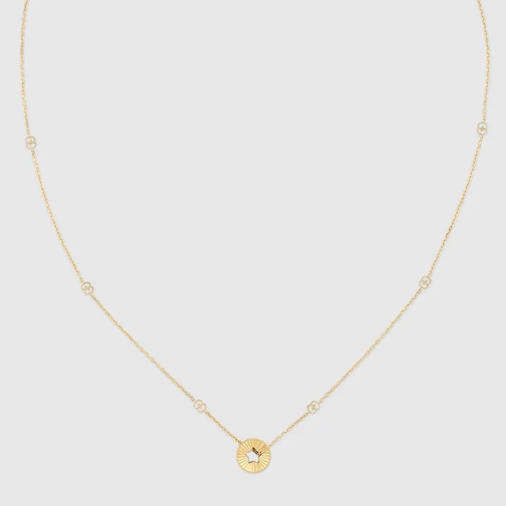 GUCCI ICON 18K STAR NECKLACE