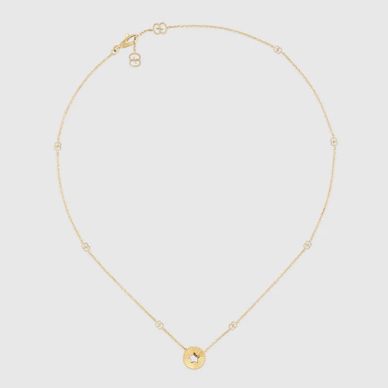 GUCCI ICON 18K STAR NECKLACE