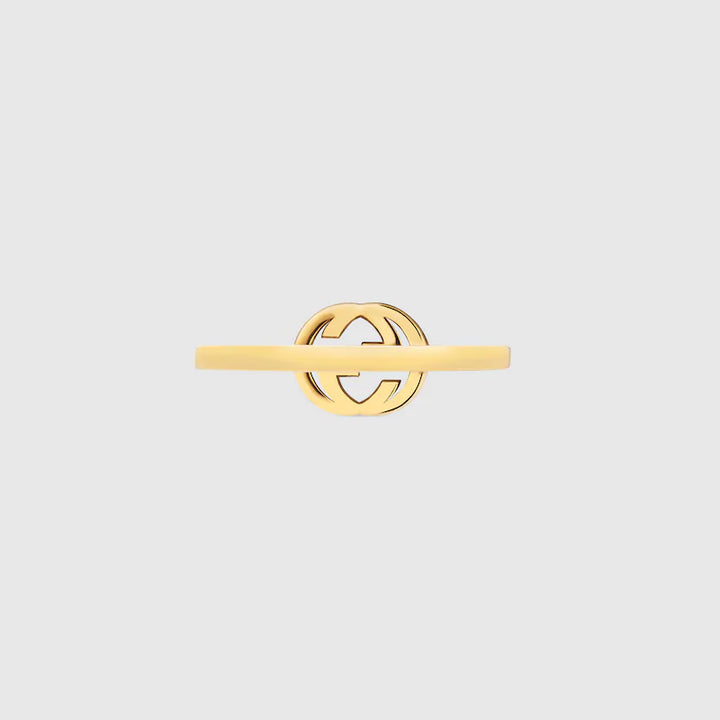 GUCCI INTERLOCKING DIAMOND RING