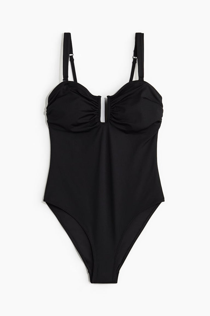 H&M Padded-Cup Bandeau Swimsuit