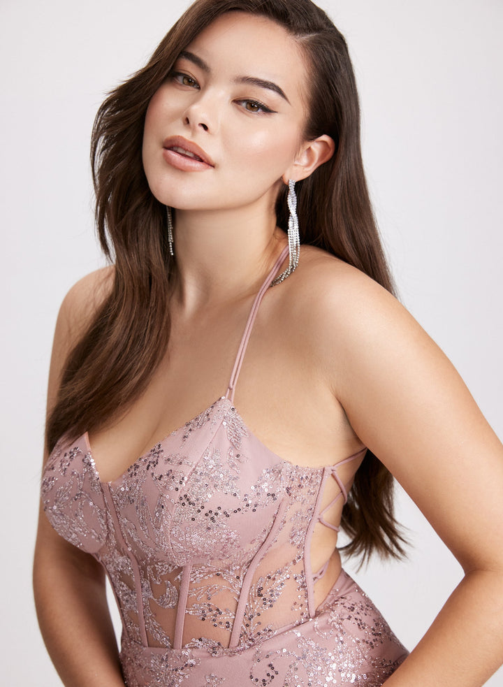 LAURA Sequined Mermaid Dress