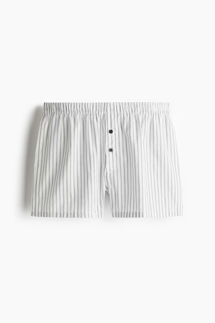 H&M 5-pack Woven Cotton Boxer Shorts