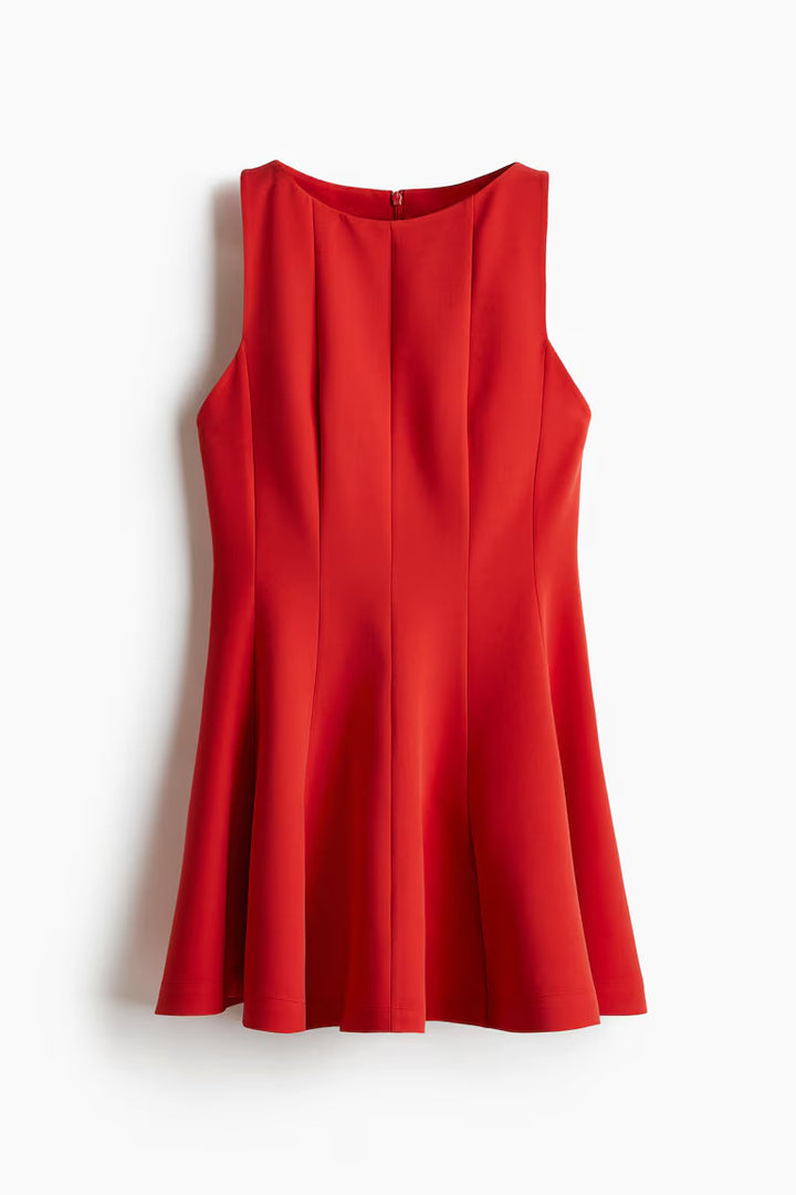 H&M Dress with Flared Skirt