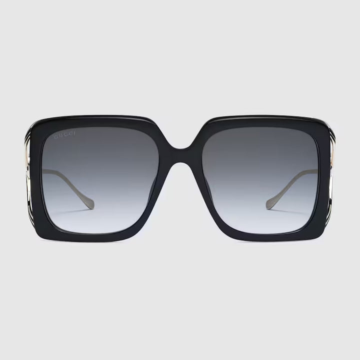 GUCCI Oversized rectangular sunglasses
