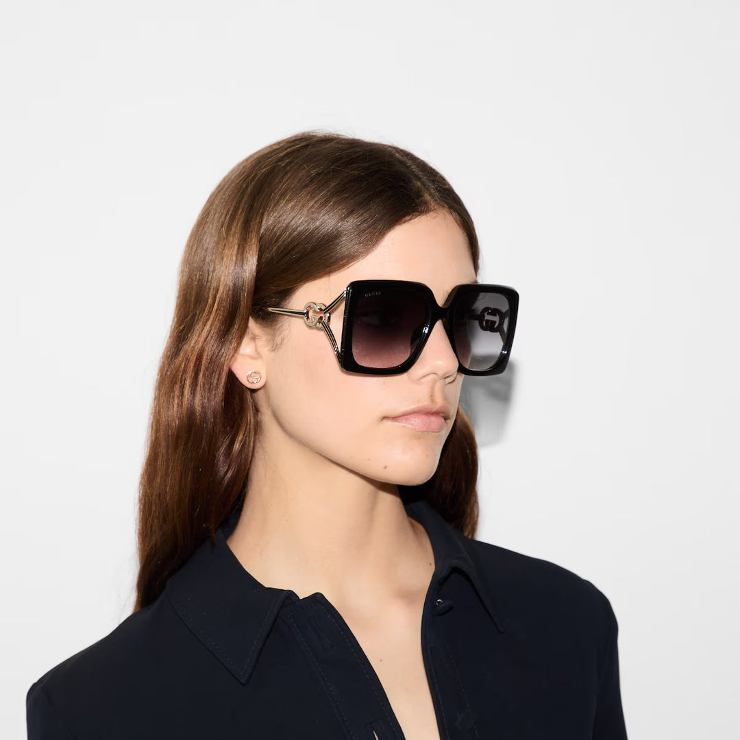GUCCI Oversized rectangular sunglasses