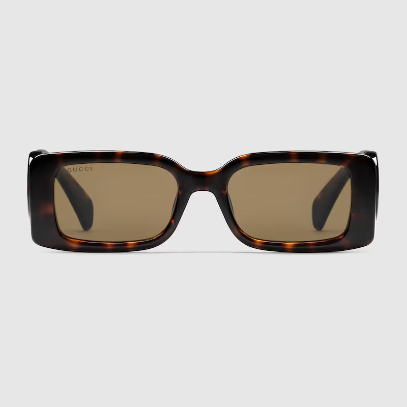 GUCCI Rectangular frame sunglasses