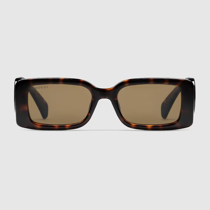 GUCCI Rectangular frame sunglasses