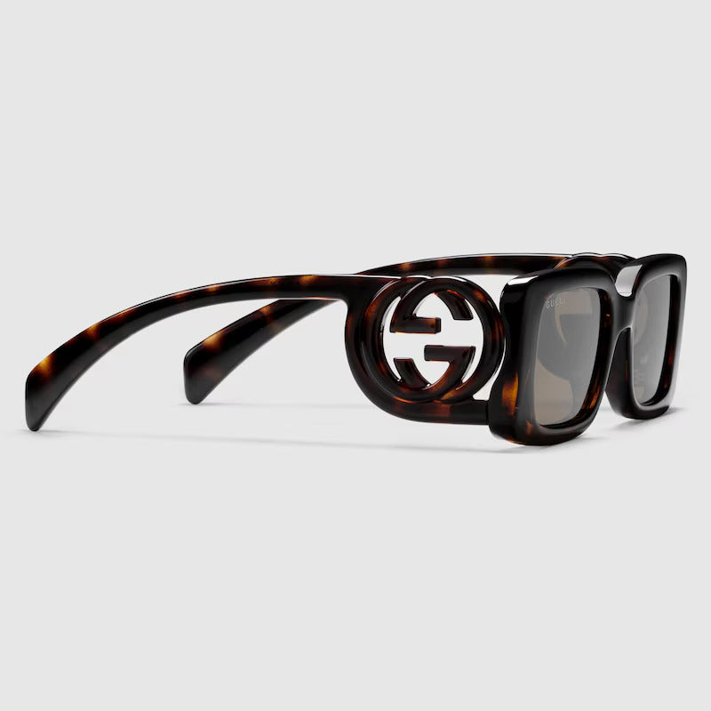 GUCCI Rectangular frame sunglasses